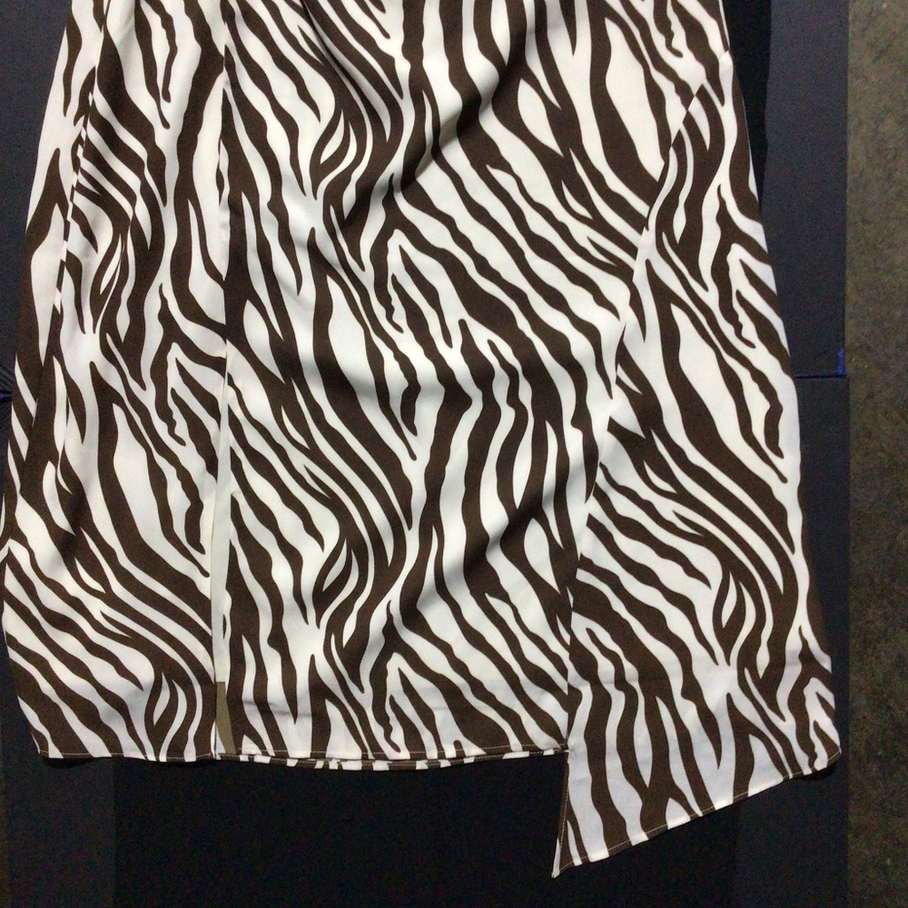 Petite Studio Brown & Cream Skirt - Picture 8 of 10